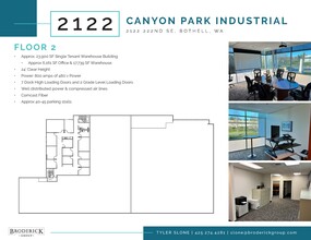 2122 222nd St SE, Bothell, WA à louer Plan d’étage- Image 2 de 2