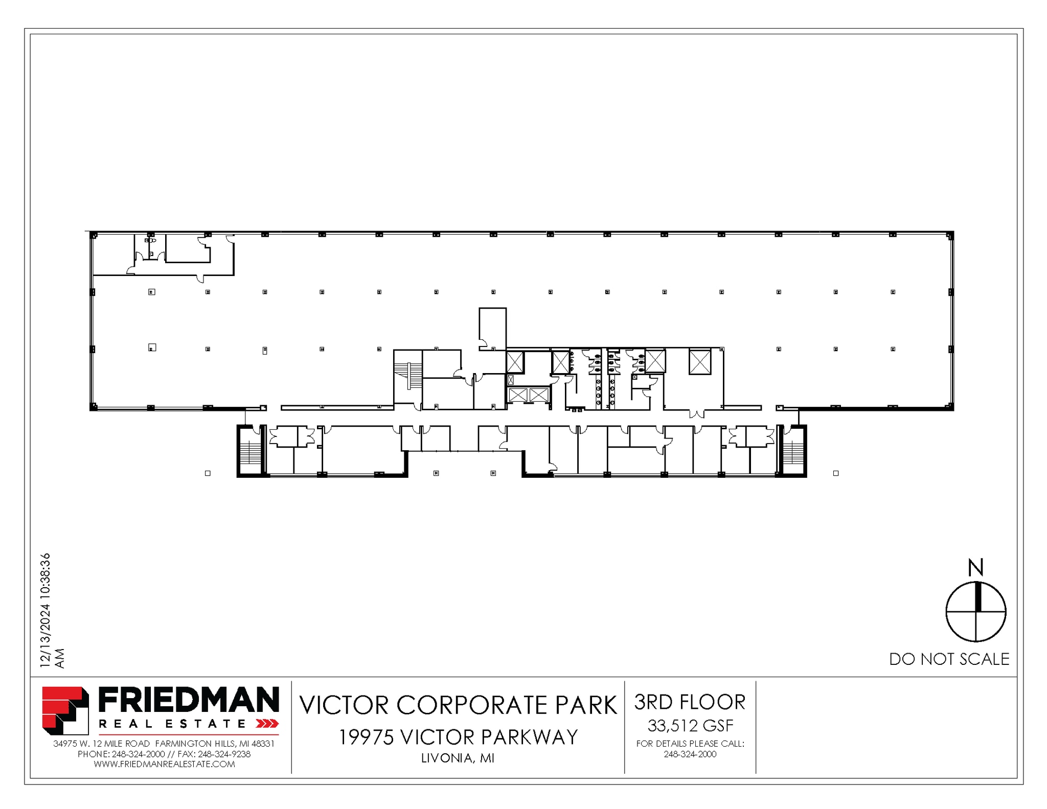 19975 Victor Pky, Livonia, MI for lease Floor Plan- Image 1 of 1