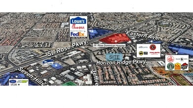 2980 W Horizon Ridge Pky, Henderson, NV - AÉRIEN  Vue de la carte