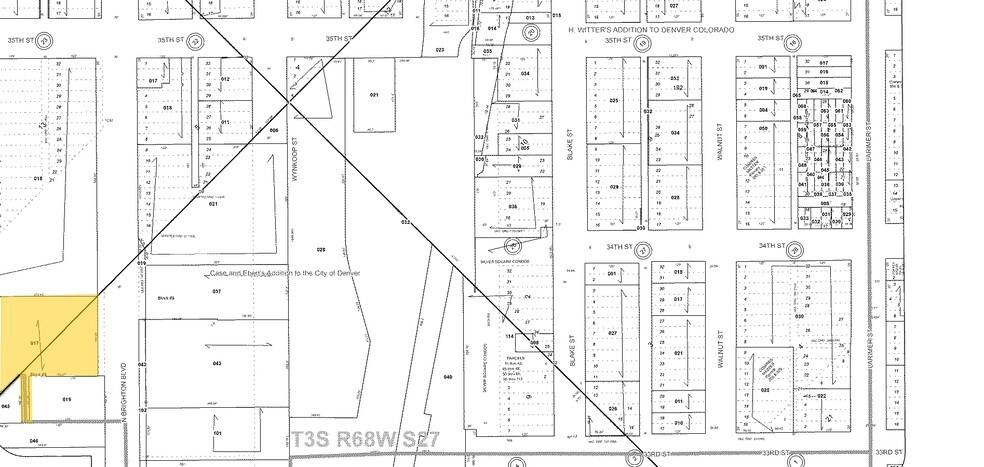 3333-3395 N Brighton Blvd, Denver, CO à vendre - Plan cadastral - Image 2 de 2