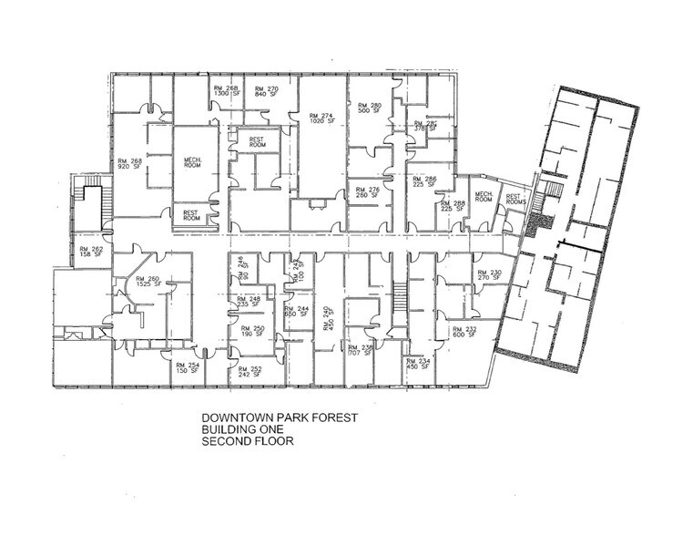 200-298 Main St, Park Forest, IL for lease - Building Photo - Image 2 of 3
