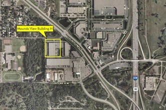 2290-2298 Woodale Dr, Mounds View, MN - Aerial  map view