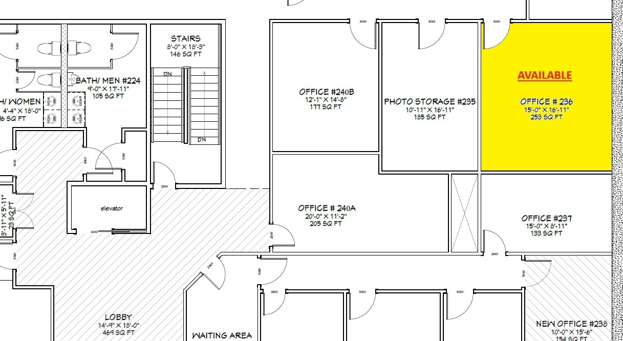 4414 Lafayette Blvd, Fredericksburg, VA for lease Floor Plan- Image 1 of 1