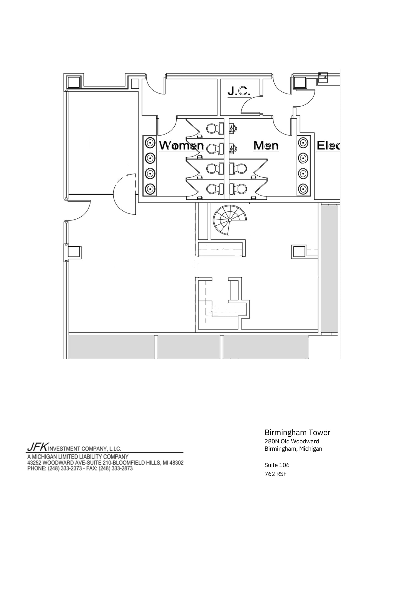 280 N Old Woodward Ave, Birmingham, MI for lease Interior Photo- Image 1 of 1