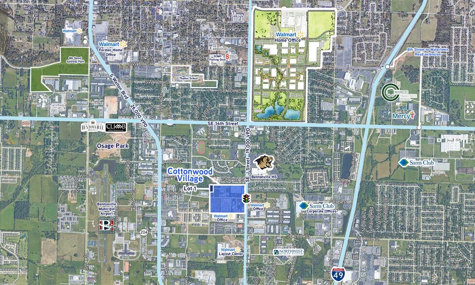 SE Village Loop & 22nd St, Bentonville, AR à vendre - Photo du bâtiment - Image 3 de 3