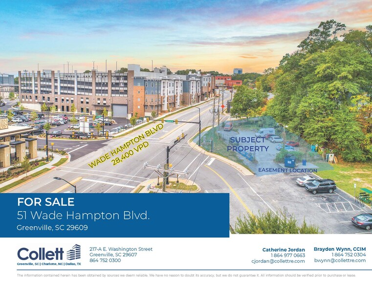 Wade Hampton Blvd, Greenville, SC à vendre - Photo du bâtiment - Image 1 de 1