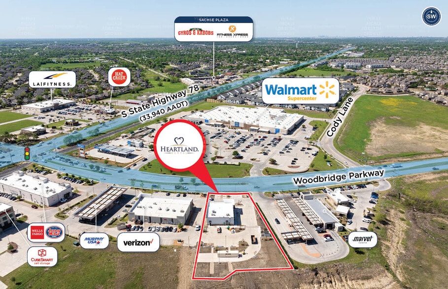8050 Woodbridge Pky, Sachse, TX for sale - Building Photo - Image 2 of 5