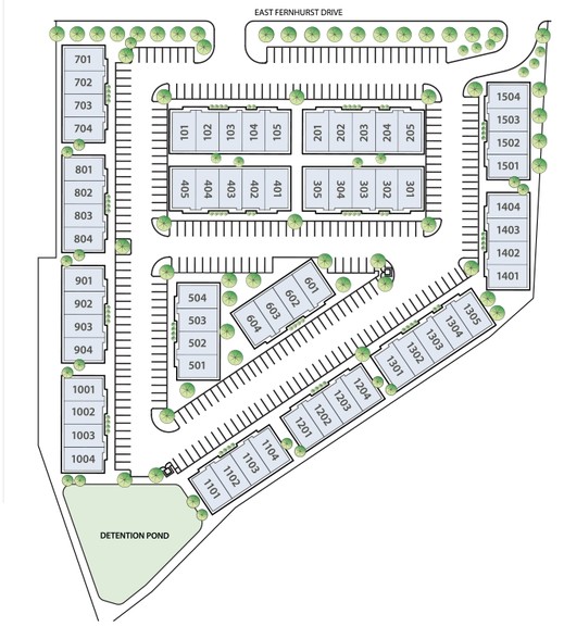 633 E Furnhurst Dr, Katy, TX à vendre - Plan de site - Image 1 de 1