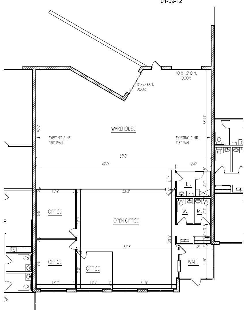 W237N2889 Woodgate Rd, Pewaukee, WI à louer Plan d’étage- Image 1 de 1
