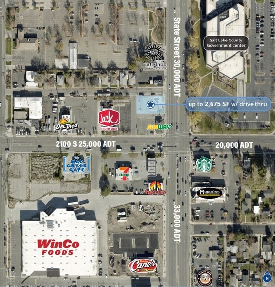 2100 S State St, Salt Lake City, UT for lease - Building Photo - Image 2 of 2