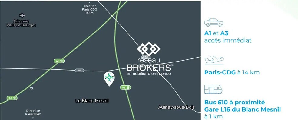 Flex dans Le Blanc-Mesnil à louer - Photo du bâtiment - Image 3 de 12