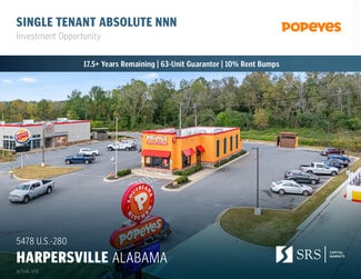 Plus de détails pour 5478 Highway 280, Harpersville, AL - Commerce de détail à vendre