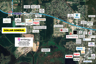 2970 Roundbunch Road, Orange, TX - aerial  map view - Image1