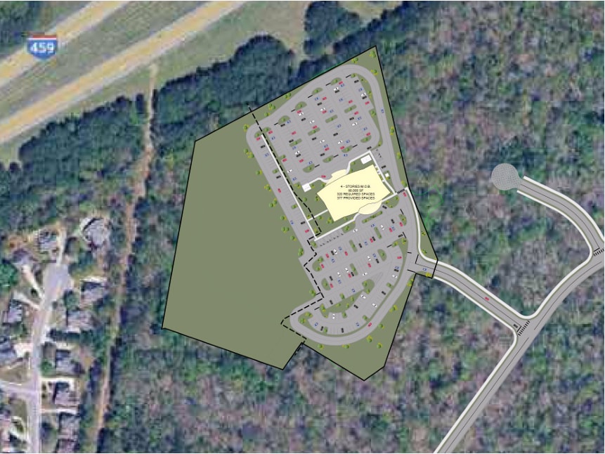 Stadium Trace Pkwy, Hoover, AL à louer Plan de site- Image 1 de 2