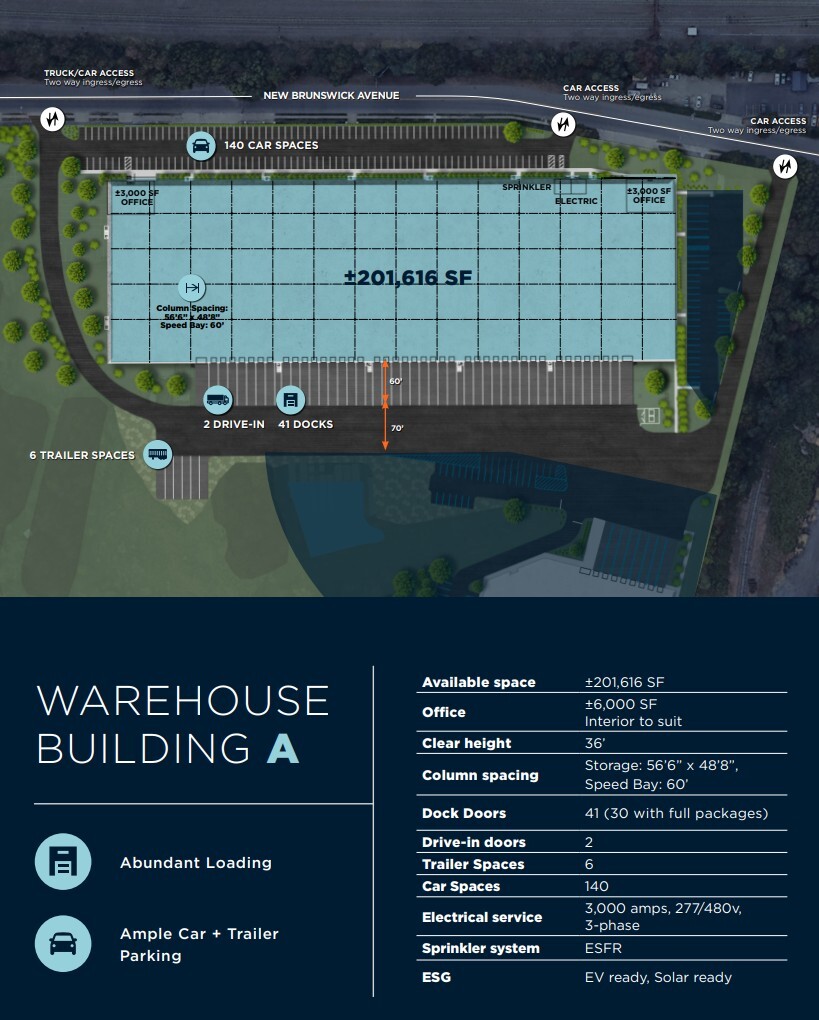 329 New Brunswick Ave, Rahway, NJ à louer Plan d’étage- Image 1 de 1