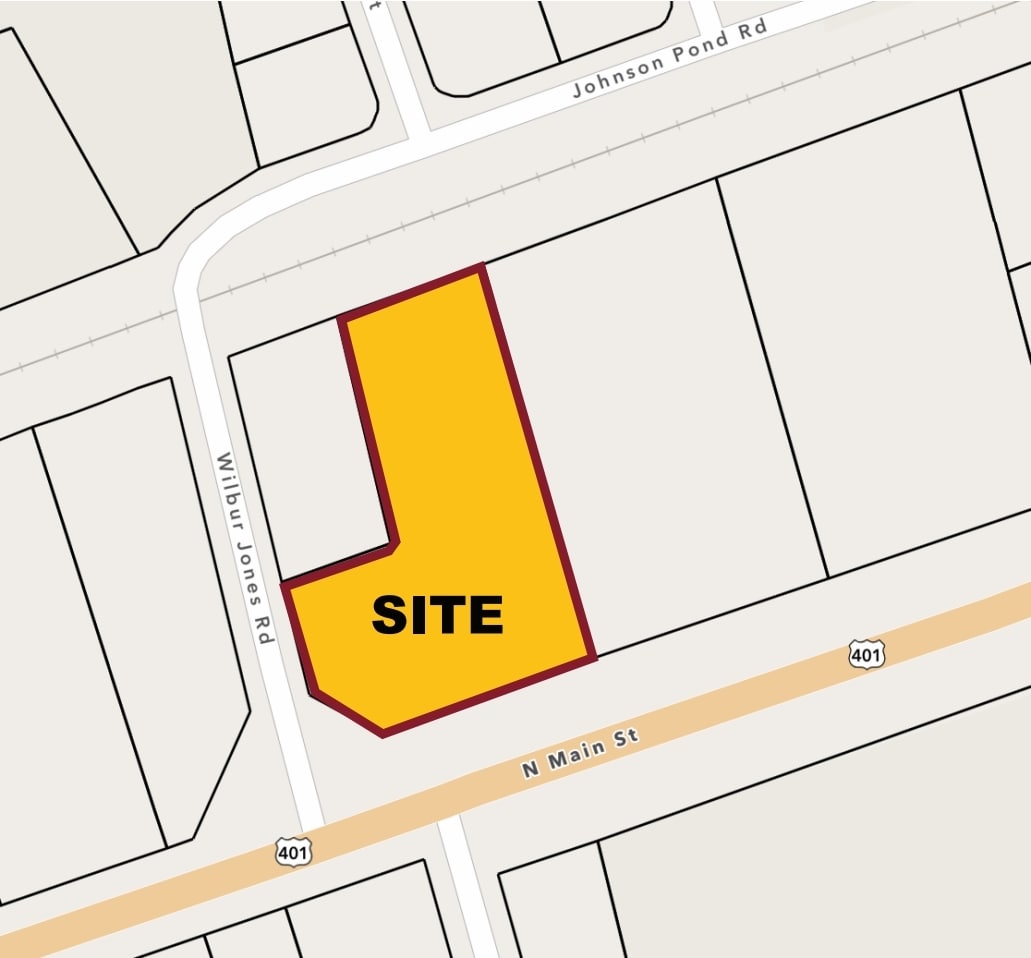 1601 N Main St, Fuquay Varina, NC for sale Site Plan- Image 1 of 2
