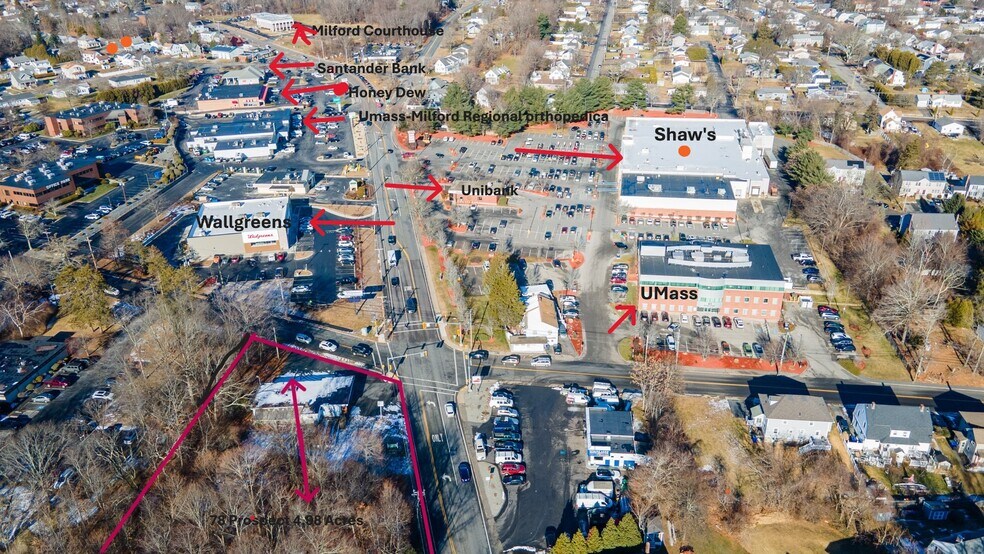 78 Prospect St, Milford, MA à vendre - Photo du bâtiment - Image 2 de 4