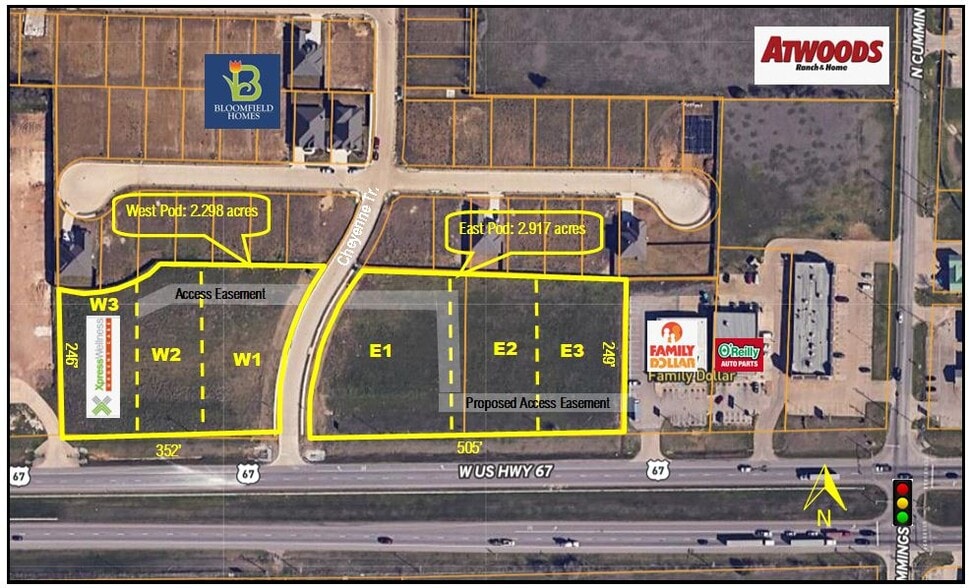 500 US-67, Alvarado, TX à vendre - Aérien - Image 3 de 3