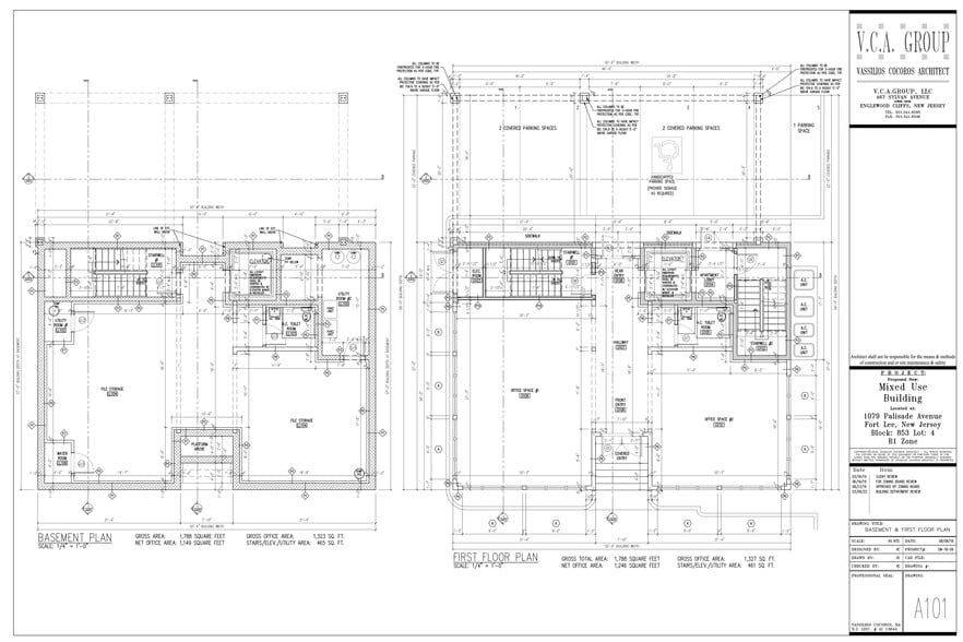 1079 Palisade Ave, Fort Lee, NJ for lease - Site Plan - Image 3 of 3