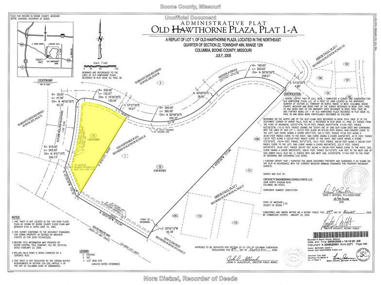 000 E Hwy WW & Rolling Hills Rd, Columbia, MO for sale - Building Photo - Image 2 of 2