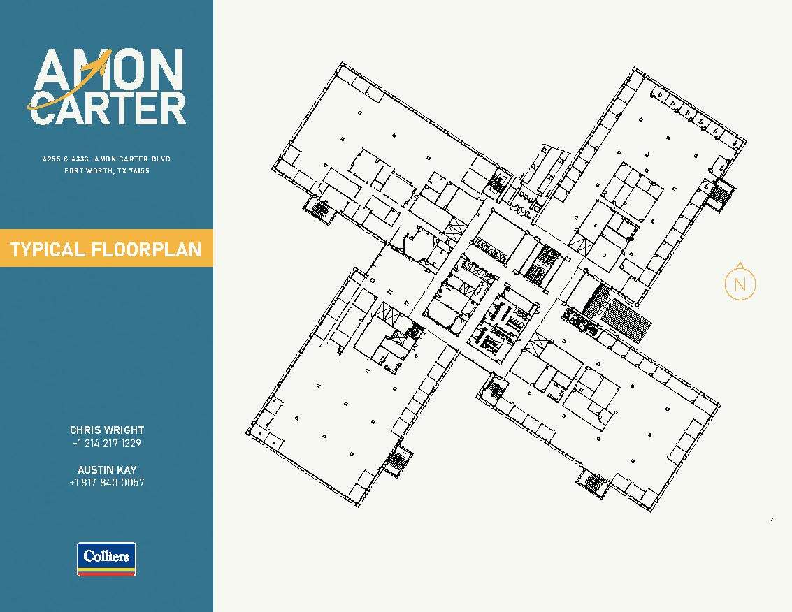 4333 Amon Carter Blvd, Fort Worth, TX for lease Floor Plan- Image 1 of 1