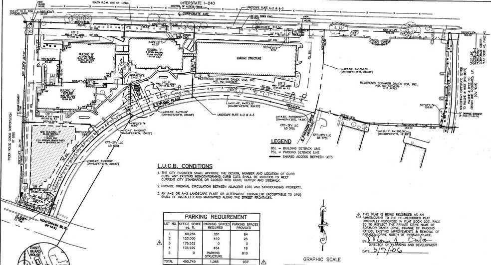 1810 Pyramid Pl, Memphis, TN for sale - Plat Map - Image 2 of 23