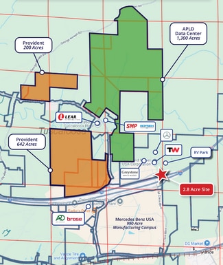 Plus de détails pour 11203 Will Walker Road, Vance, AL - Terrain à vendre