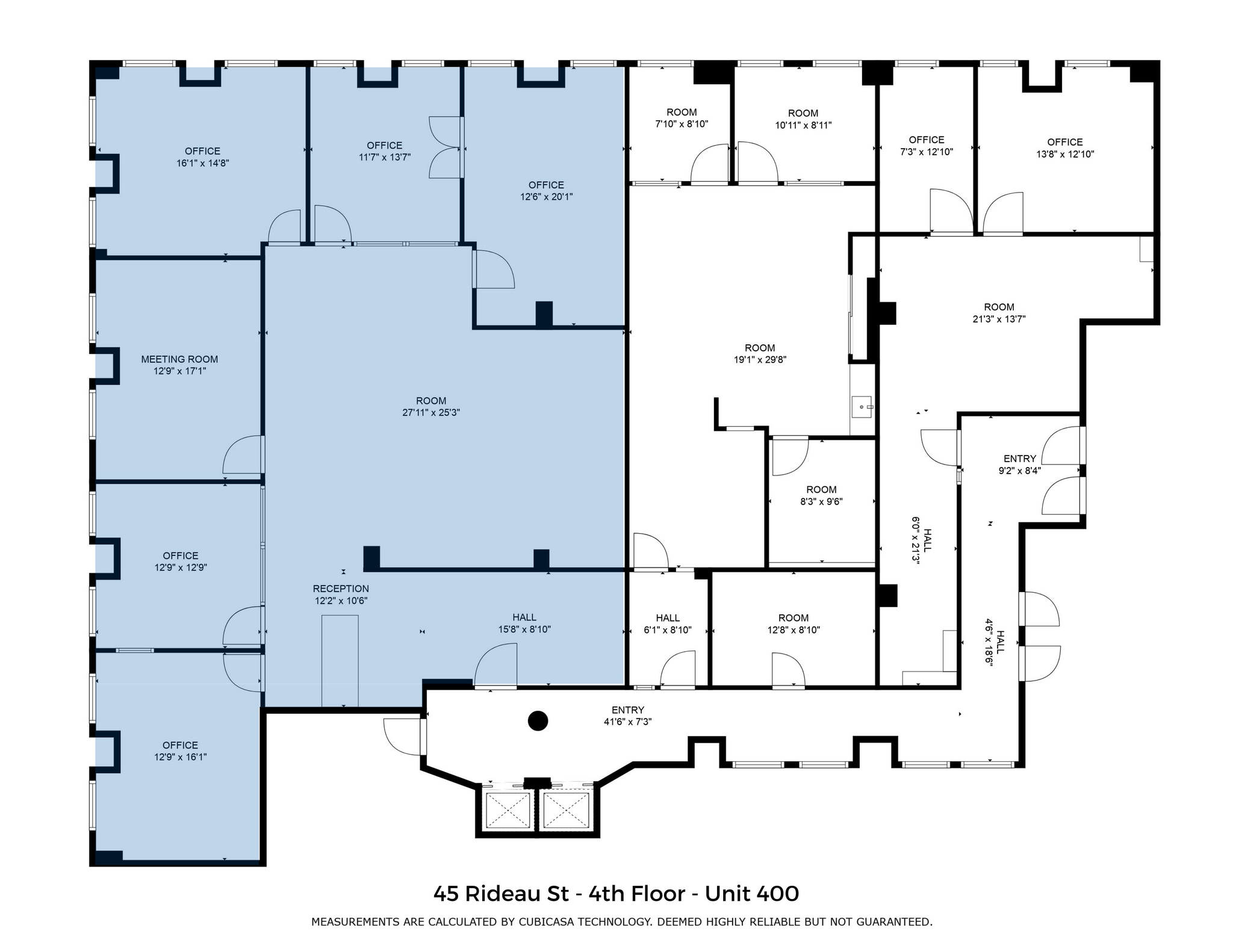 41-45 Rideau St, Ottawa, ON for lease Floor Plan- Image 1 of 32