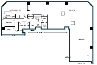 1055 Dunsmuir St, Vancouver, BC à louer Plan d’étage- Image 1 de 1
