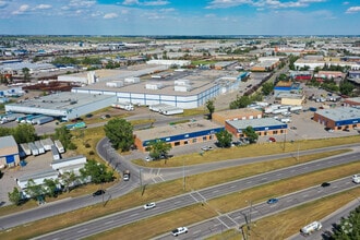 5700 Barlow Trl SE, Calgary, AB - AERIAL  map view - Image1