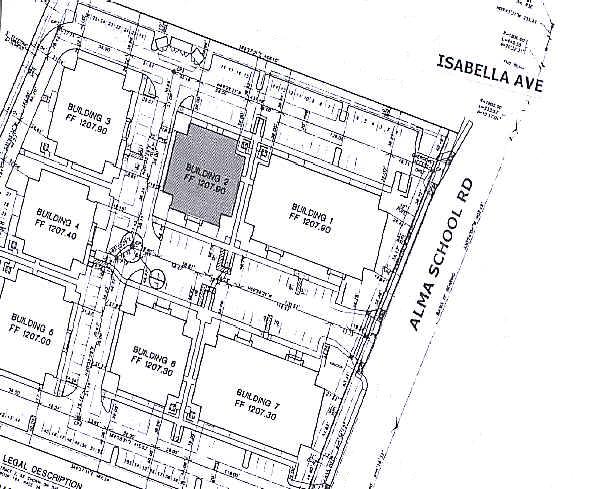 1830 S Alma School Rd, Mesa, AZ à vendre - Plan cadastral - Image 2 de 2