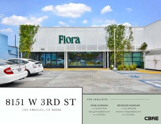 Plus de détails pour 8151 W 3rd St, Los Angeles, CA - Commerce de détail à louer