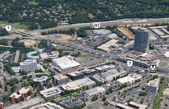 8609 Westwood Center Dr, Vienna, VA - AERIAL  map view