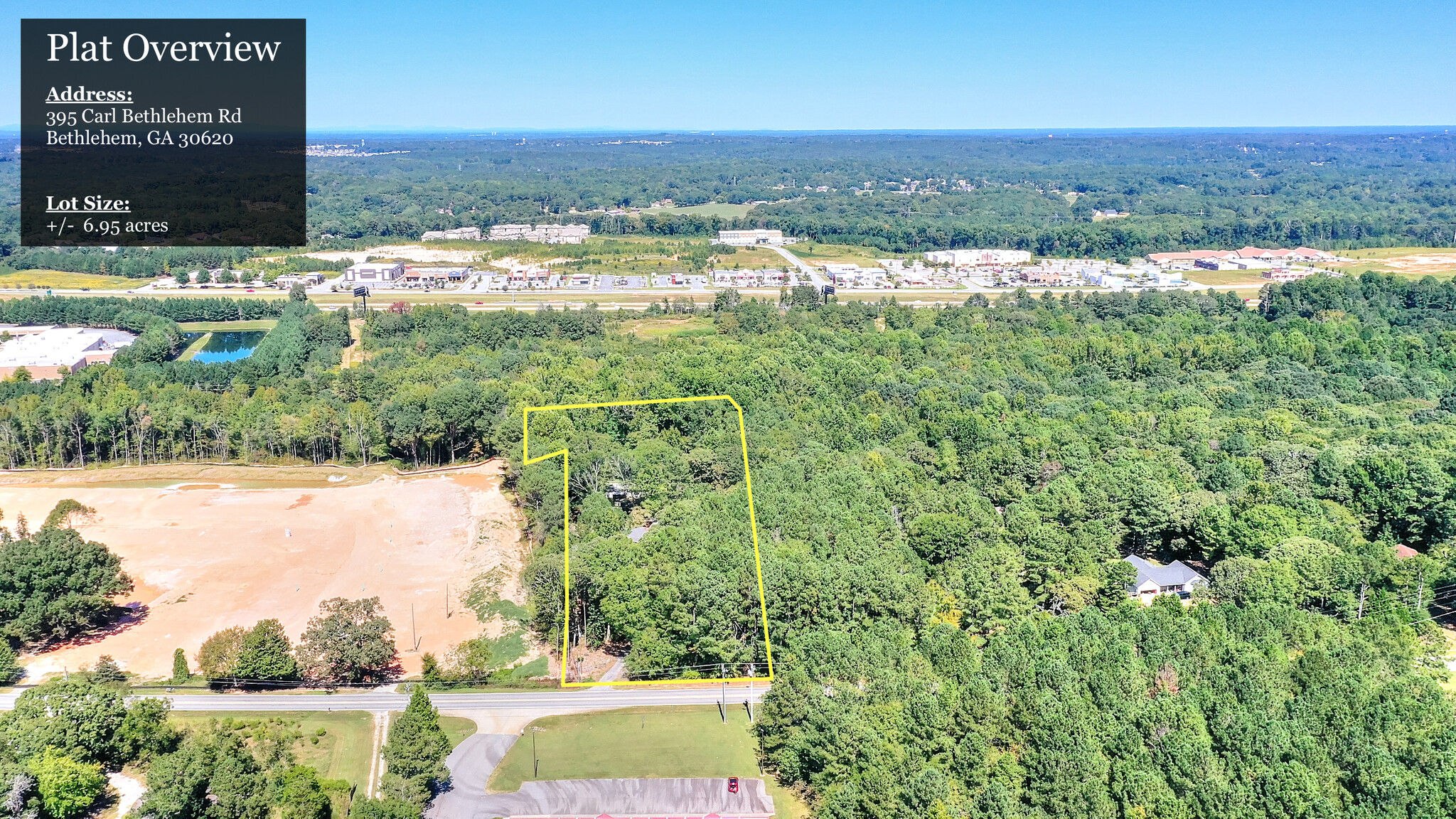 395 Carl Bethlehem Rd, Bethlehem, GA for sale Aerial- Image 1 of 1