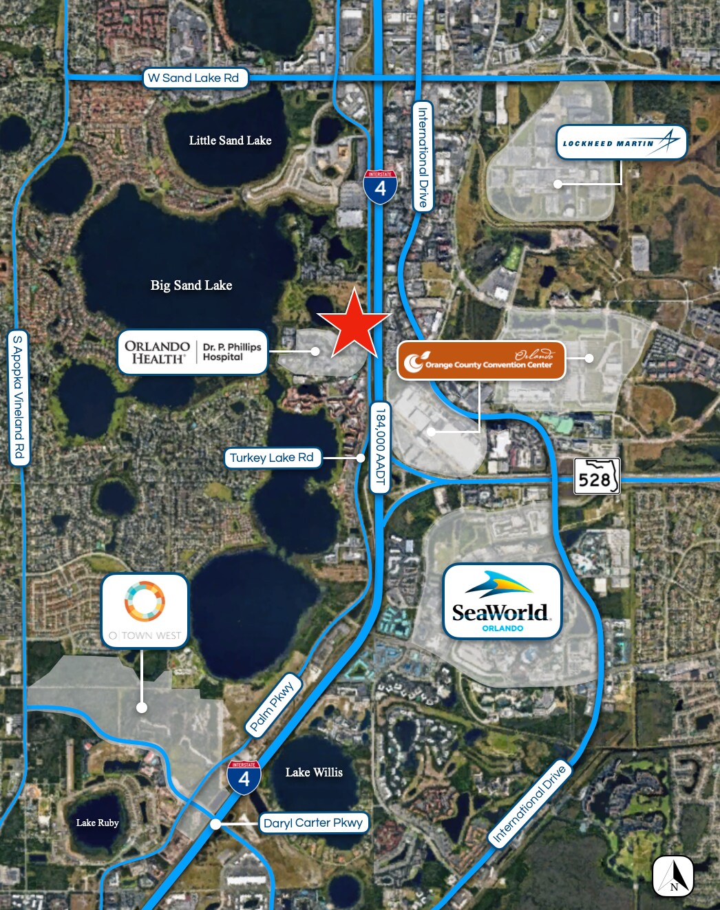 9278 Turkey Lake Rd, Orlando, FL à vendre Photo du bâtiment- Image 1 de 3