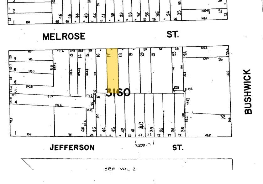 28 Melrose St, Brooklyn, NY for lease - Plat Map - Image 2 of 12