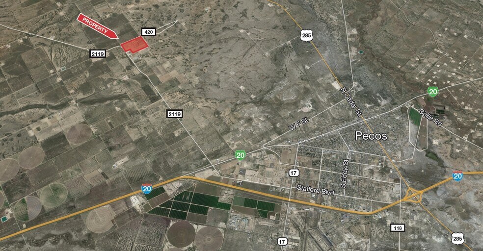 435 County Road 420, Pecos, TX à louer - Photo du bâtiment - Image 2 de 3