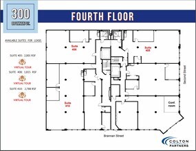 300 Brannan St, San Francisco, CA à louer Plan d  tage- Image 1 de 1