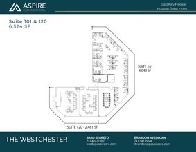 11451 Katy Fwy, Houston, TX for lease Floor Plan- Image 2 of 2