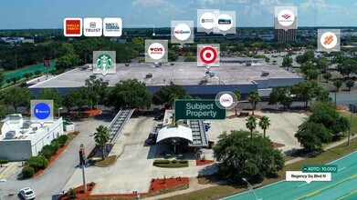 9572 Regency Square Blvd N, Jacksonville, FL - AERIAL  map view