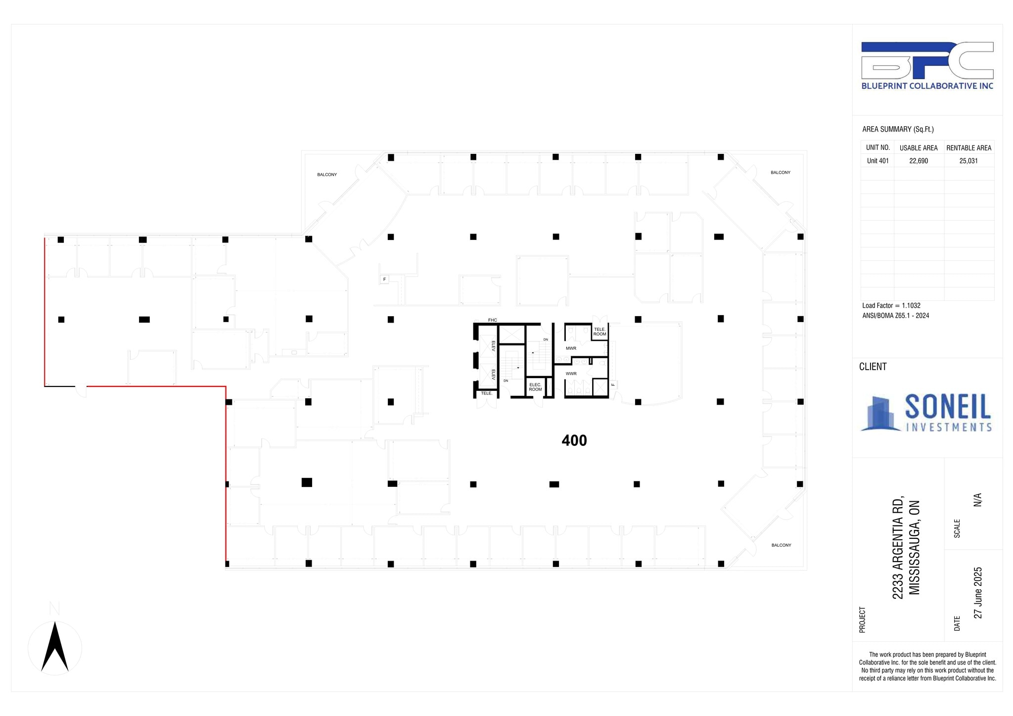 2233 Argentia Rd, Mississauga, ON for lease Site Plan- Image 1 of 1