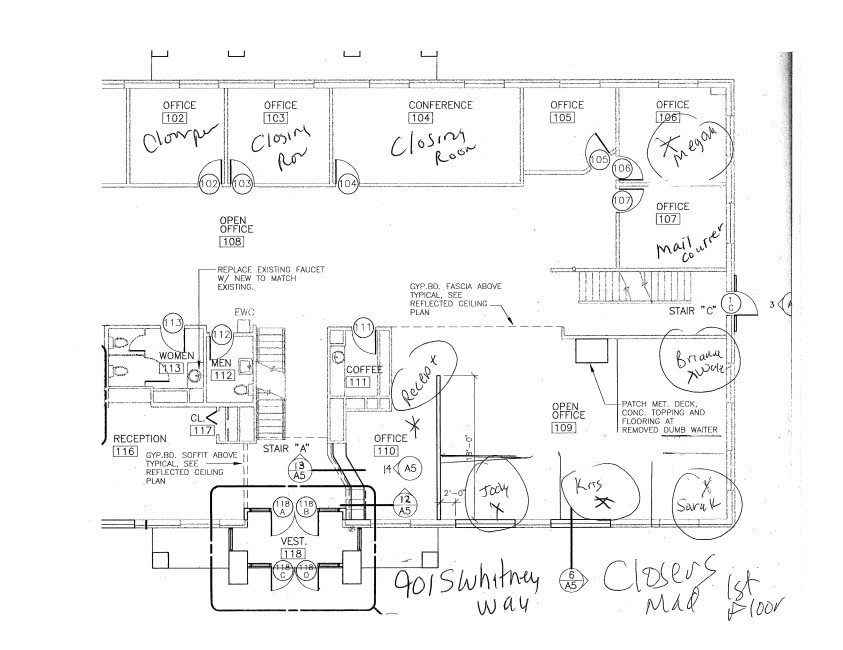 901 S Whitney Way, Madison, WI à louer Plan d’étage- Image 1 de 1