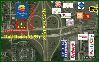 More details for M-59 Hall Rd, Utica, MI - Land for Lease