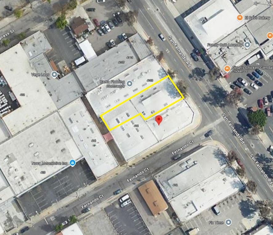 4101-4103 San Fernando Rd, Glendale, CA for lease Aerial- Image 1 of 1