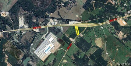 9182 S US Highway 79, Palestine, TX - Aerial  map view