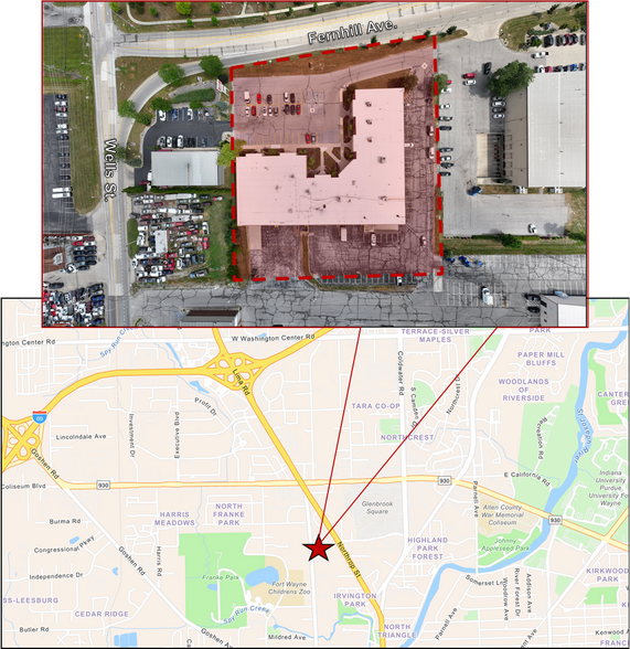 417-445 Fernhill Ave, Fort Wayne, IN for lease - Building Photo - Image 3 of 3