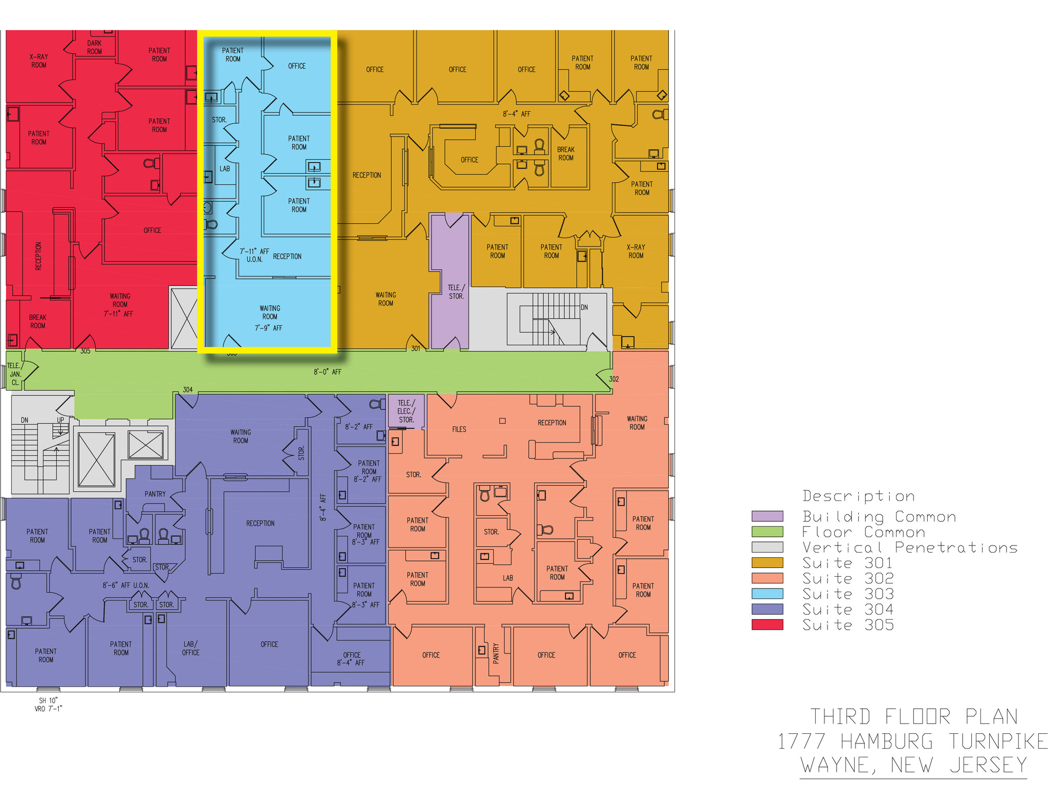 1777 Hamburg Tpke, Wayne, NJ à louer Plan d’étage- Image 1 de 1