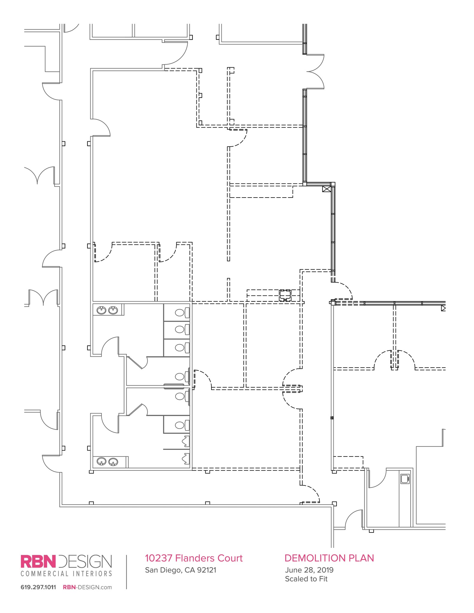 10237-10239 Flanders Ct, San Diego, CA à louer Plan de site- Image 1 de 10