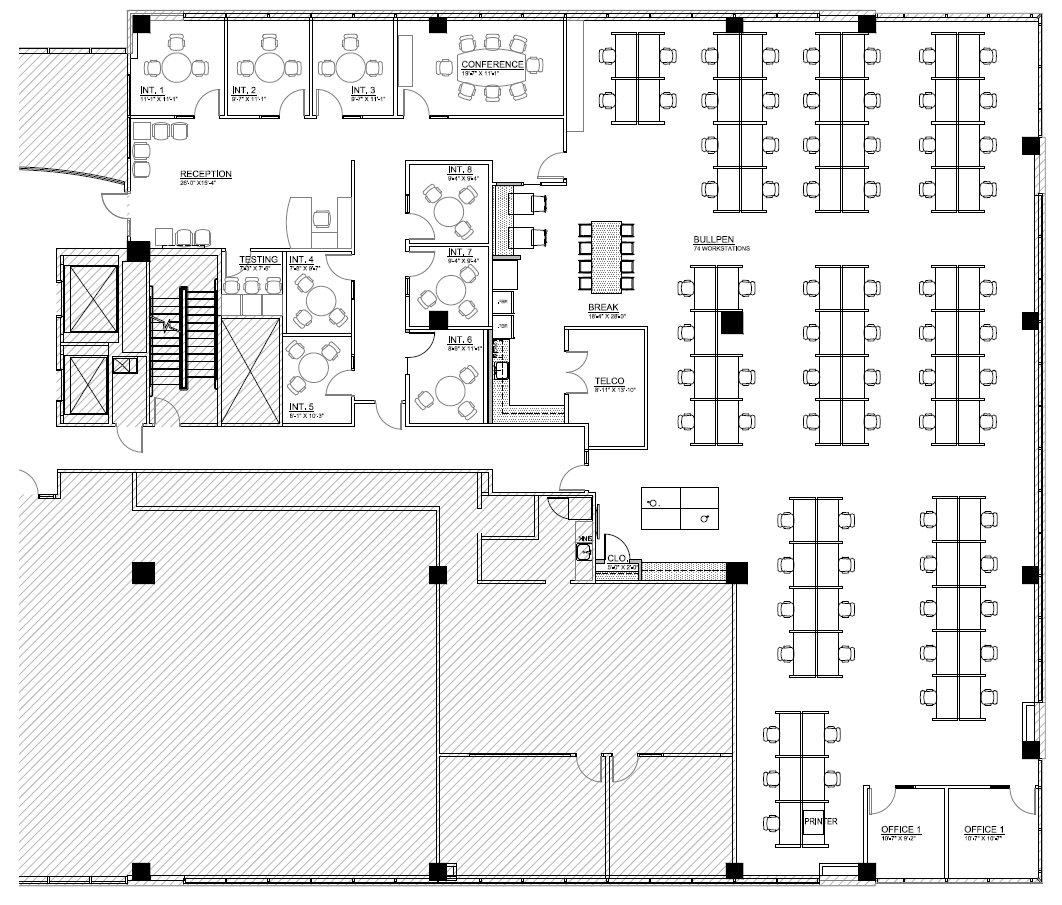 700 Alexander Park, Princeton, NJ à louer Plan d’étage- Image 1 de 1