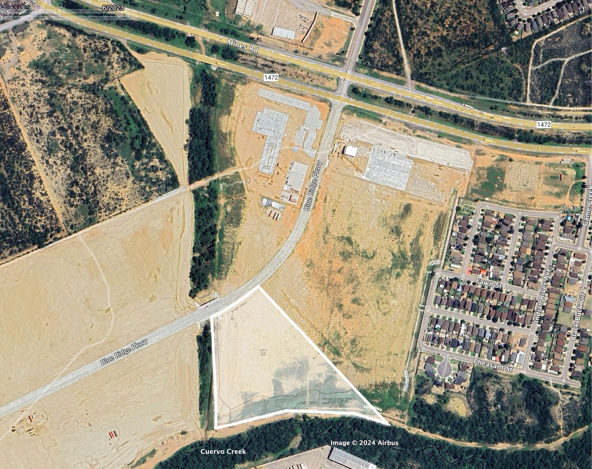 Sapphire-Blue Ridge Pkwy Block 2 Lot 4, Laredo, TX à vendre Photo du bâtiment- Image 1 de 2